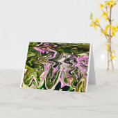 Abstracte kleurenstudie 481, Kaart (Gele Bloem)