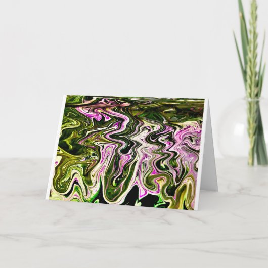 Abstracte kleurenstudie 481, Kaart (Voorkant)