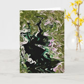 Abstracte kleurenstudie 482, kaart (Gele Bloem)