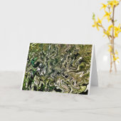 Abstracte kleurenstudie 487, kaart (Gele Bloem)