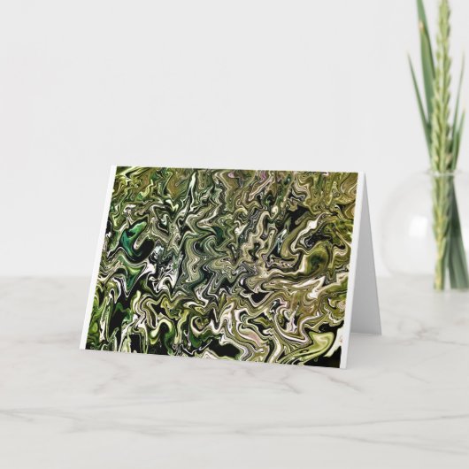 Abstracte kleurenstudie 487, kaart (Voorkant)