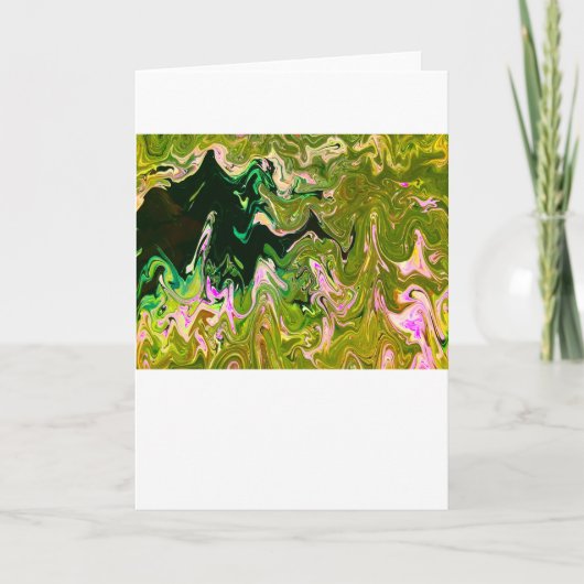 Abstracte kleurenstudie 493, Kaart (Voorkant)