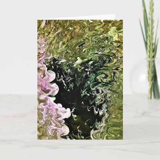 Abstracte kleurenstudie 494, kaart (Voorkant)