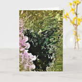 Abstracte kleurenstudie 494, kaart (Gele Bloem)