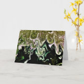 Abstracte kleurenstudie 498, kaart (Gele Bloem)