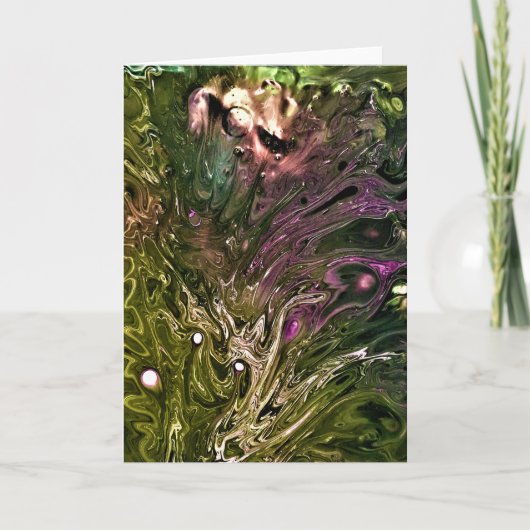 Abstracte kleurenstudie 499, kaart (Voorkant)