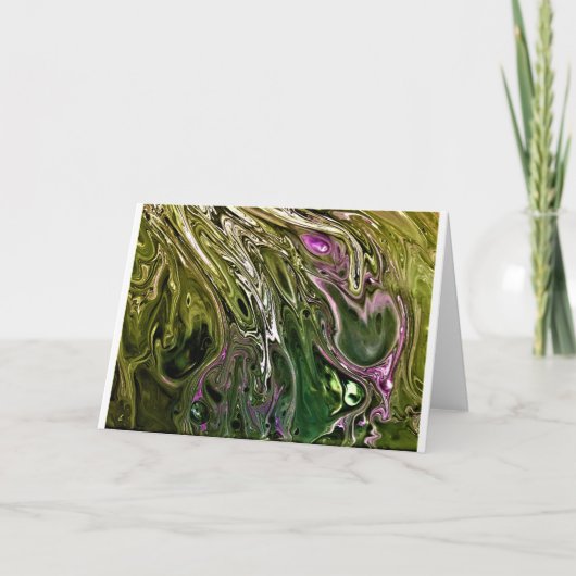 Abstracte kleurenstudie 500, Kaart (Voorkant)