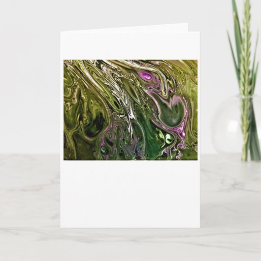 Abstracte kleurenstudie 500, Kaart (Voorkant)