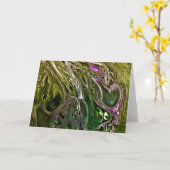 Abstracte kleurenstudie 500, kaart (Gele Bloem)