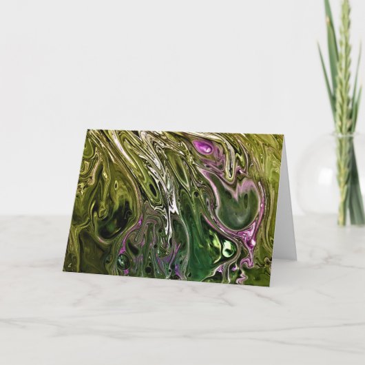 Abstracte kleurenstudie 500, kaart (Voorkant)