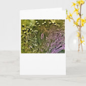 Abstracte kleurenstudie 501, Kaart (Gele Bloem)