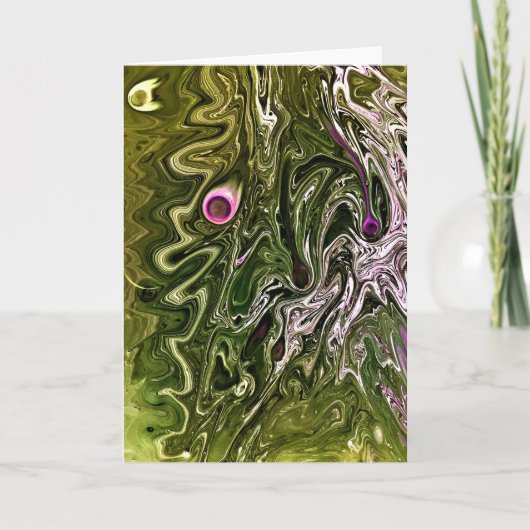 Abstracte kleurenstudie 502, kaart (Voorkant)