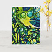 Abstracte Kleurenstudie 508, Kaart (Gele Bloem)