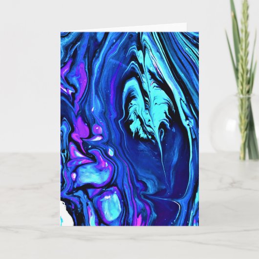 Abstracte kleurenstudie 55, kaart (Voorkant)