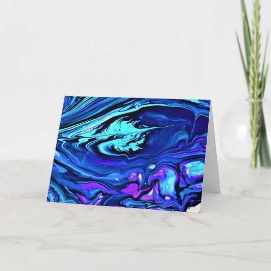 Abstracte kleurenstudie 55, kaart (Voorkant)