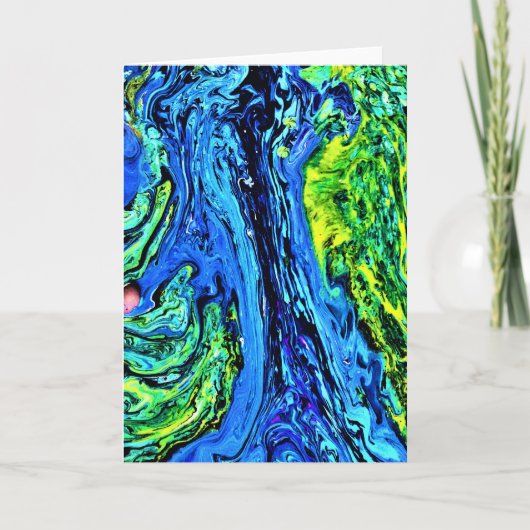 Abstracte kleurenstudie 56, kaart (Voorkant)