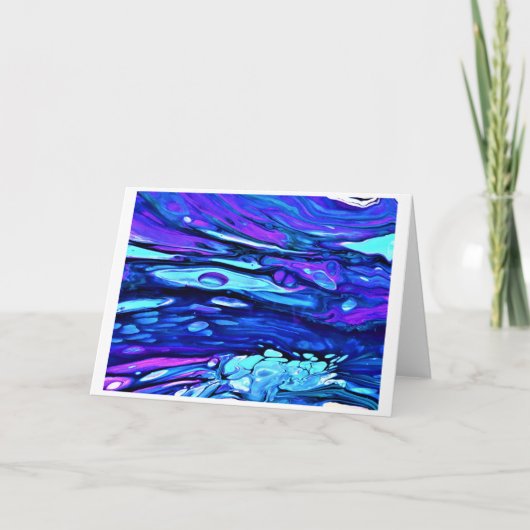 Abstracte kleurenstudie 57, kaart (Voorkant)