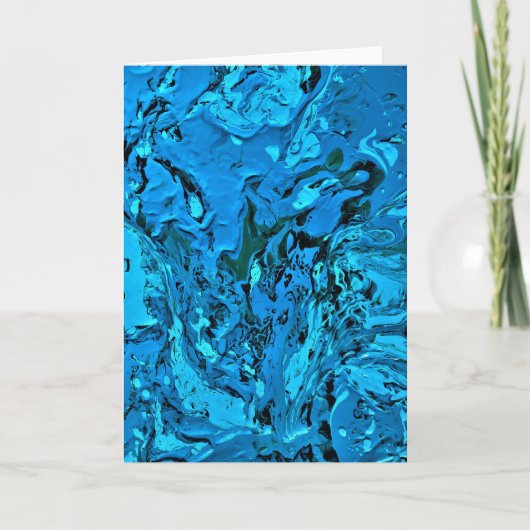 Abstracte kleurenstudie 5, kaart (Voorkant)