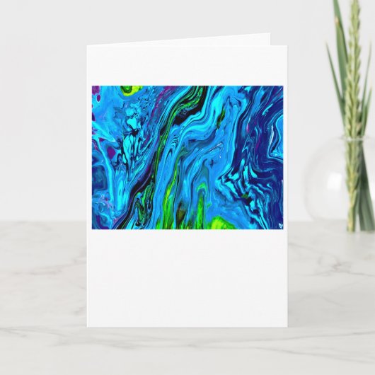 Abstracte kleurenstudie 60, kaart (Voorkant)