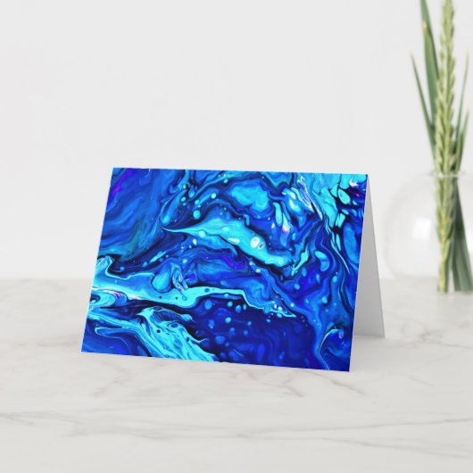 Abstracte kleurenstudie 61, kaart (Voorkant)