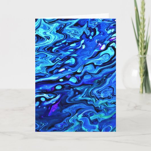 Abstracte kleurenstudie 63, kaart (Voorkant)