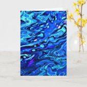 Abstracte kleurenstudie 63, kaart (Gele Bloem)