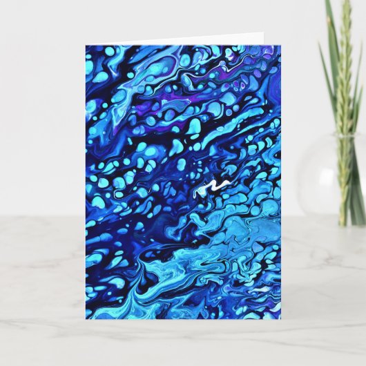 Abstracte kleurenstudie 65, kaart (Voorkant)