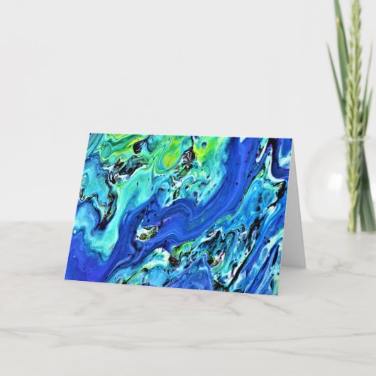 Abstracte kleurenstudie 66, kaart (Voorkant)