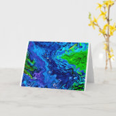 Abstracte kleurenstudie 68, Kaart (Gele Bloem)