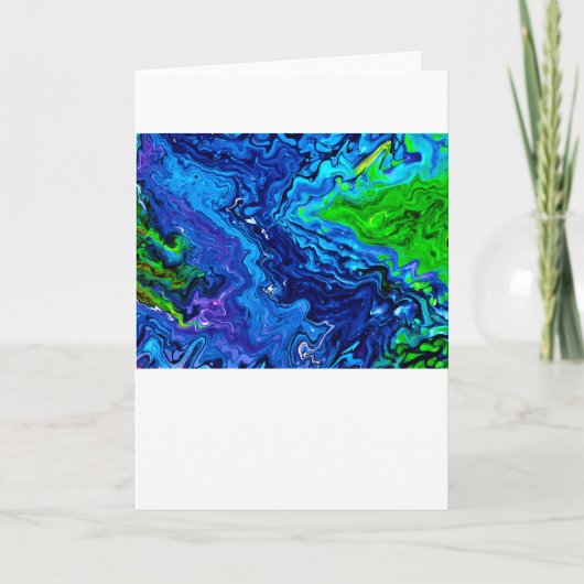 Abstracte kleurenstudie 68, Kaart (Voorkant)