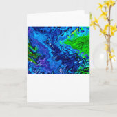 Abstracte kleurenstudie 68, Kaart (Gele Bloem)