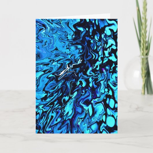 Abstracte kleurenstudie 69, kaart (Voorkant)