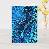 Abstracte kleurenstudie 69, kaart (Gele Bloem)