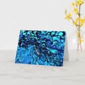 Abstracte kleurenstudie 69, kaart (Gele Bloem)