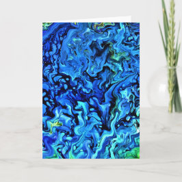 Abstracte kleurenstudie 70, kaart