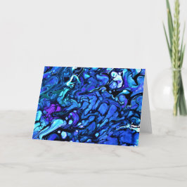 Abstracte kleurenstudie 71, kaart