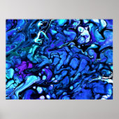 Abstracte kleurenstudie 71; poster (Voorkant)