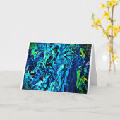 Abstracte kleurenstudie 72, Kaart (Gele Bloem)