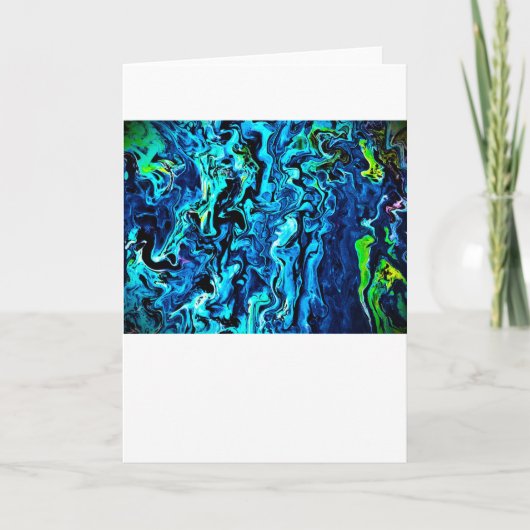 Abstracte kleurenstudie 72, Kaart (Voorkant)