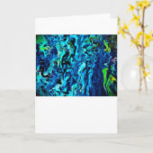 Abstracte kleurenstudie 72, Kaart (Gele Bloem)