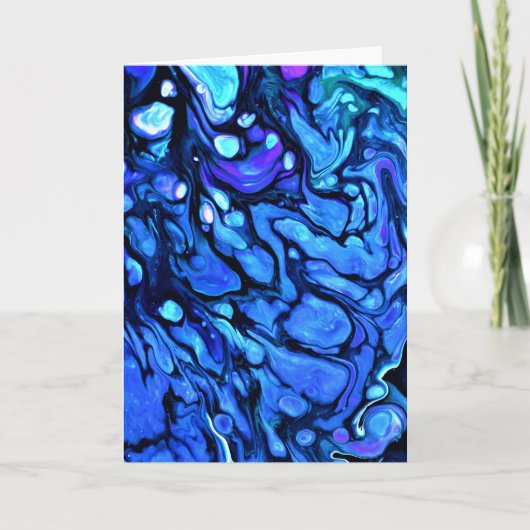 Abstracte kleurenstudie 73, kaart (Voorkant)