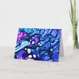 Abstracte kleurenstudie 75, kaart