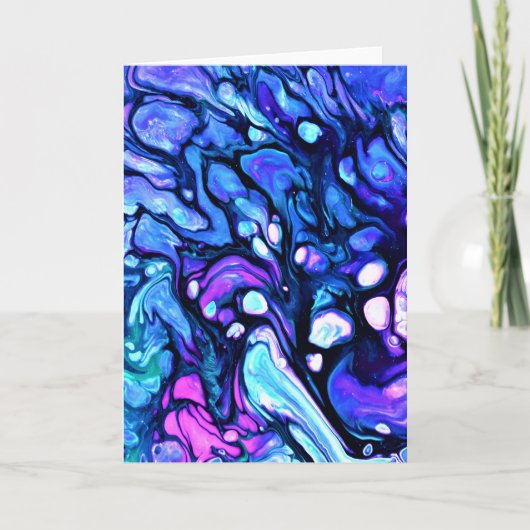 Abstracte kleurenstudie 75, kaart (Voorkant)