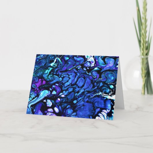 Abstracte kleurenstudie 77, kaart (Voorkant)