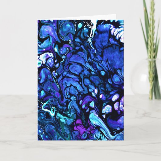 Abstracte kleurenstudie 77, kaart (Voorkant)