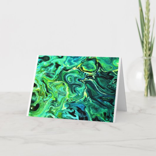 Abstracte kleurenstudie 78, Kaart (Voorkant)