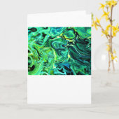 Abstracte kleurenstudie 78, Kaart (Gele Bloem)