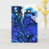Abstracte kleurenstudie 79, kaart (Gele Bloem)