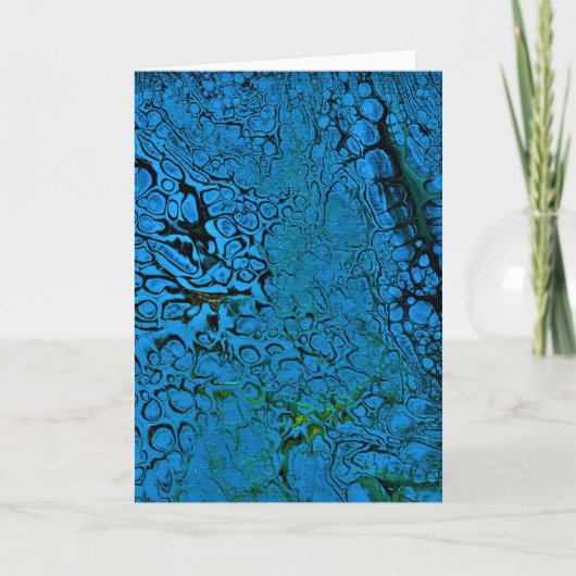 Abstracte kleurenstudie 7, kaart (Voorkant)