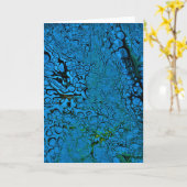 Abstracte kleurenstudie 7, kaart (Gele Bloem)